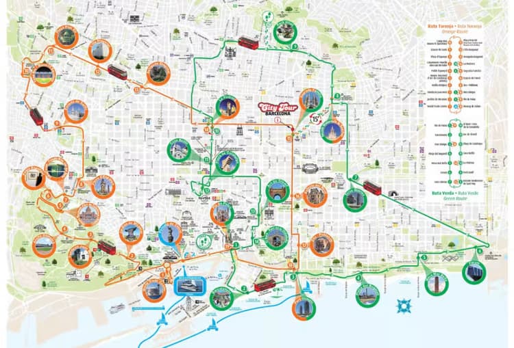 barcelona-city-tour-rutter-orange-och-grön-2026