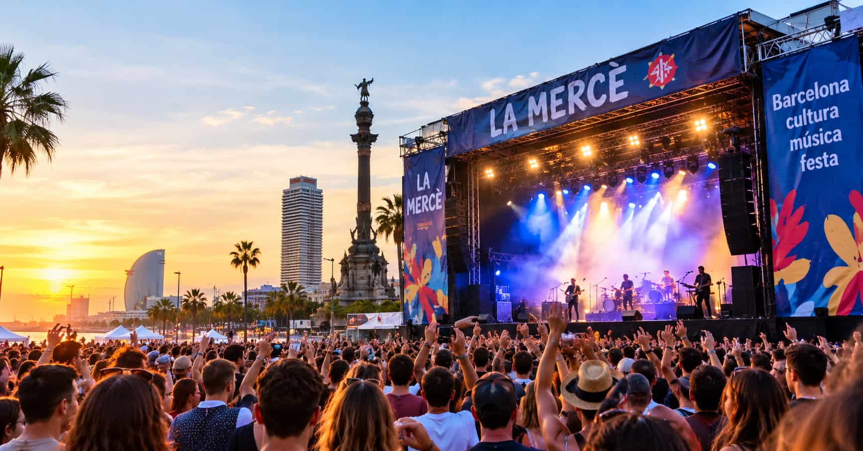 Barcelona laddar för La Mercè - staden fylls av gratis konserter