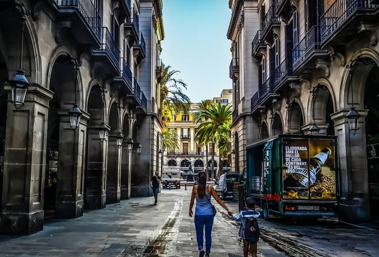 med-barn-i-barcelona